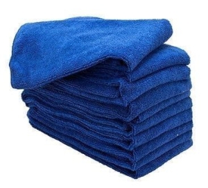 MICROFIBRE CLOTHS BLUE 40x40cm 10 PACK