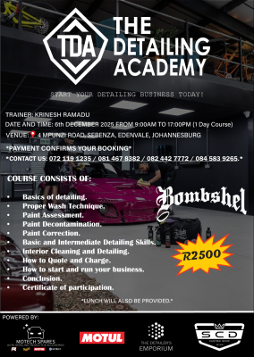 The Detailing Academy - Johannesburg