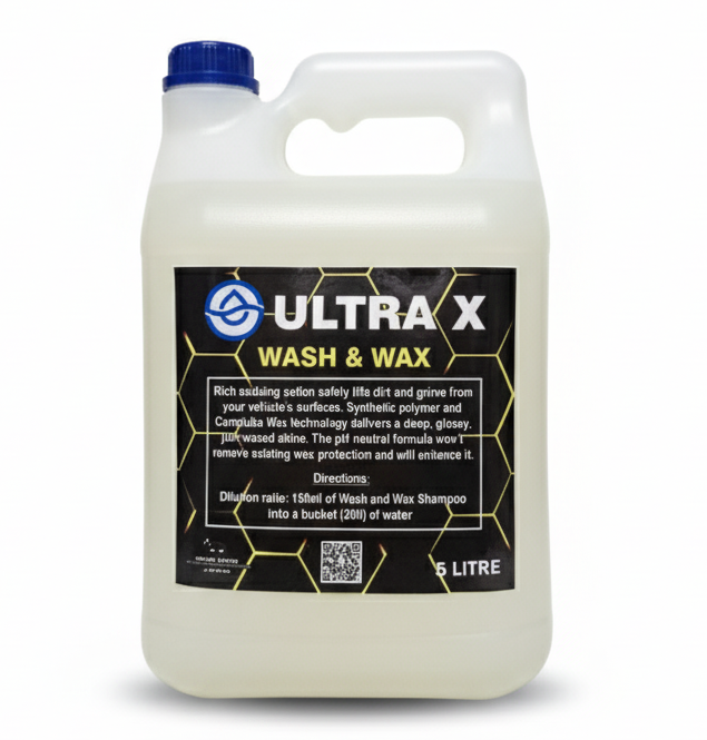 Ultra X Wash & Wax 5L