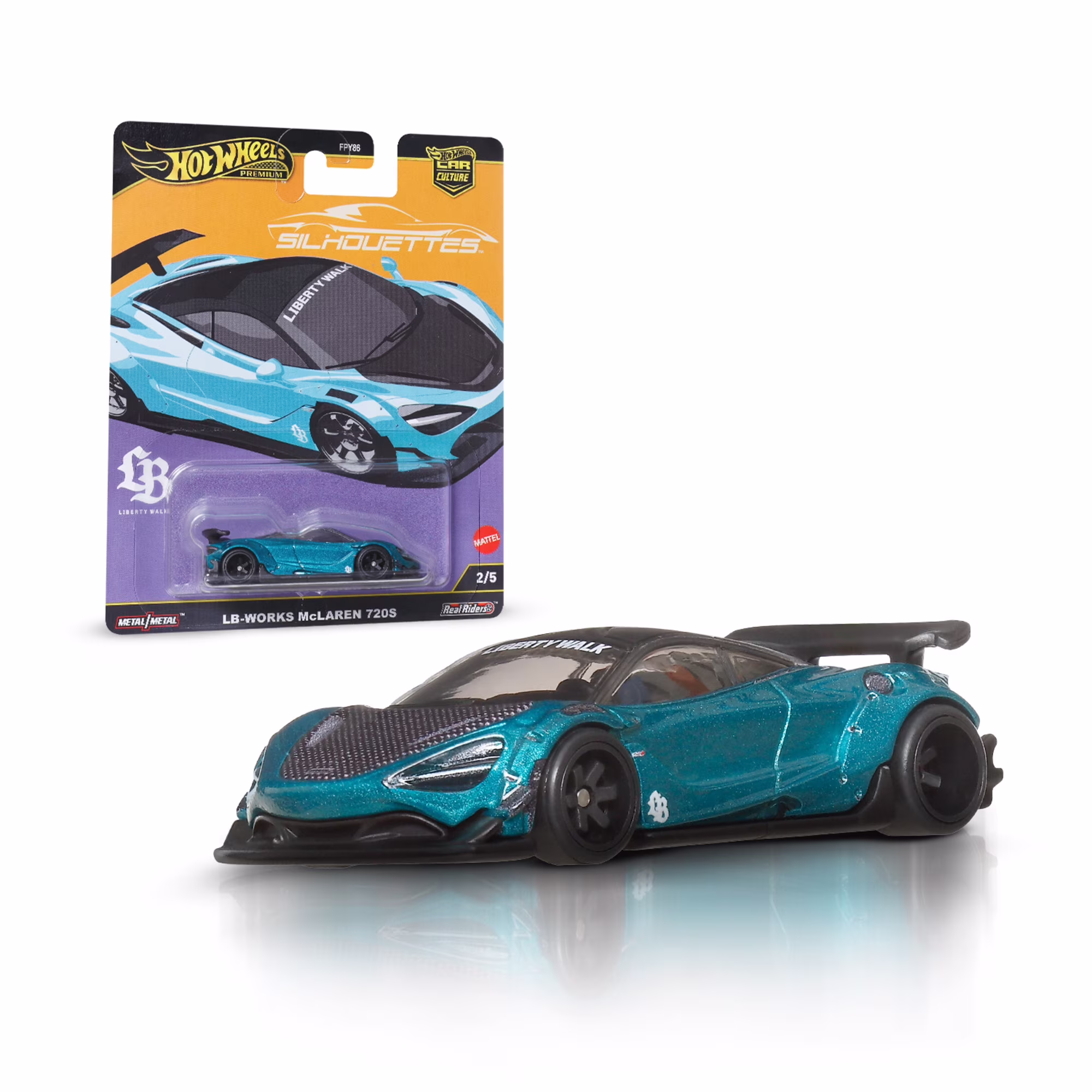 Hot Wheels Silhouettes LB-Works McLaren 720S FPY86 - Image 2