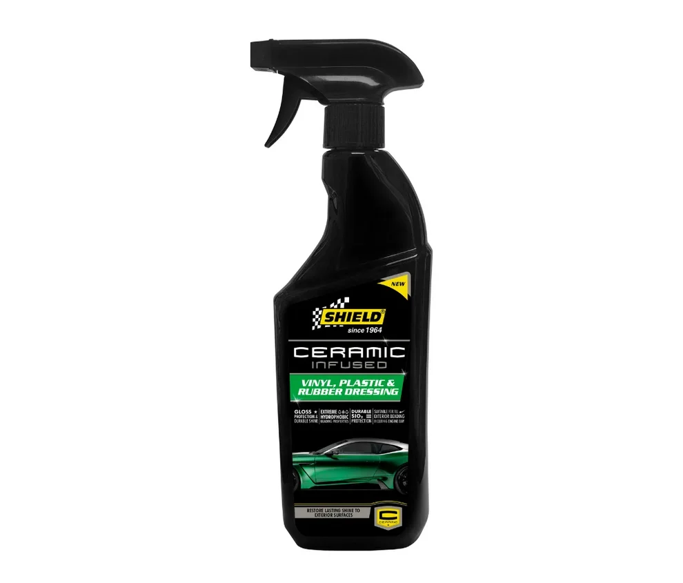 Shield Ceramic Infused 500ml - Vinyl, Plastic & Rubber Dressing